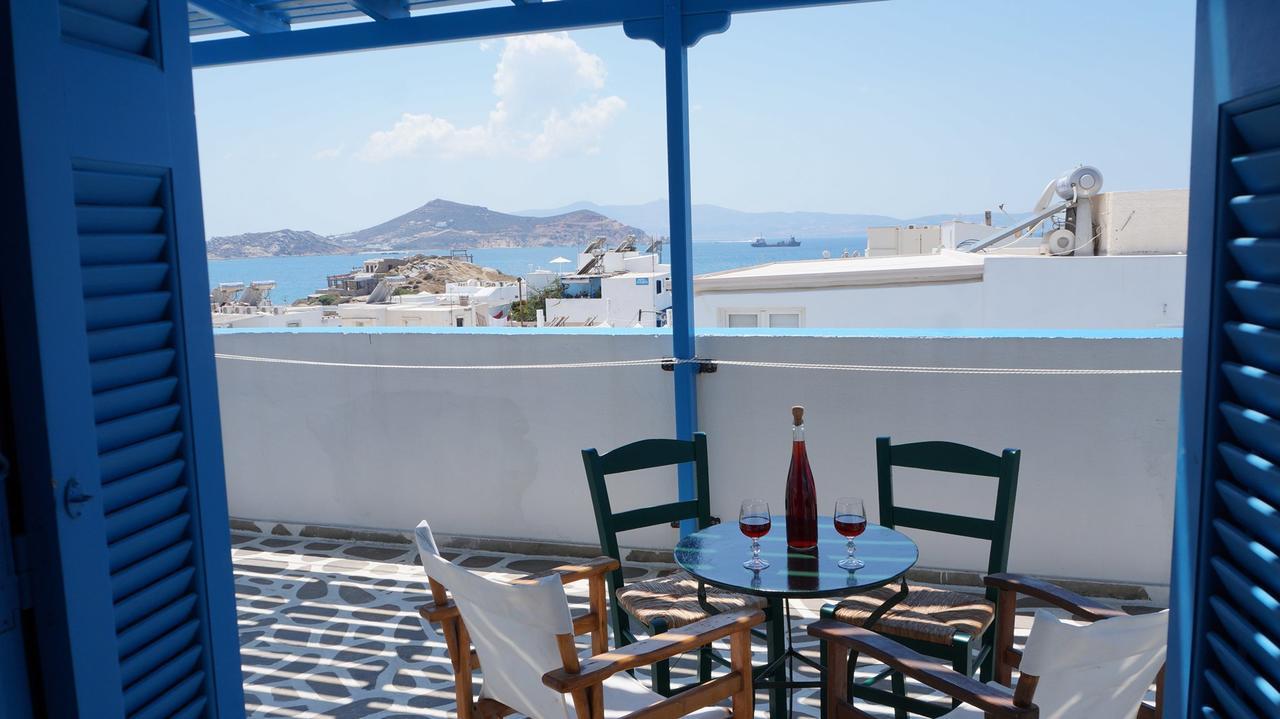 Hotel Hara Naxos City Bagian luar foto